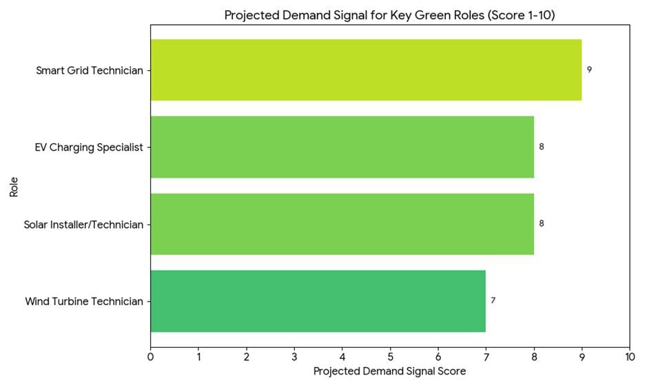 Skilled Trades Innovators-Projected for Key Green Roles